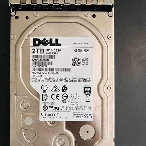 询WD 2T SAS  DC HC320 HUS726T4TA