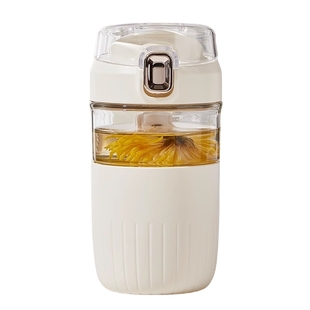 泡茶杯咖啡杯玻璃水杯女高颜值杯子冲泡杯茶水分离防摔爆2025新款