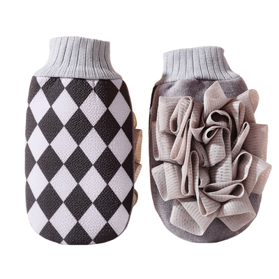 高质量浴花搓澡巾男士专用强力搓泥大号粗砂洗澡搓澡巾搓泥神器新