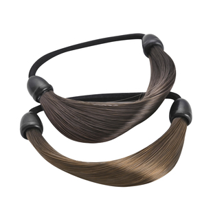 假发发圈扎头绳2025新款高端橡皮筋女扎头发马尾发绳成人头花头饰