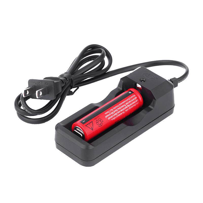 环高18650锂电池单节26650强光手电筒充电器万能通用座充充满自停