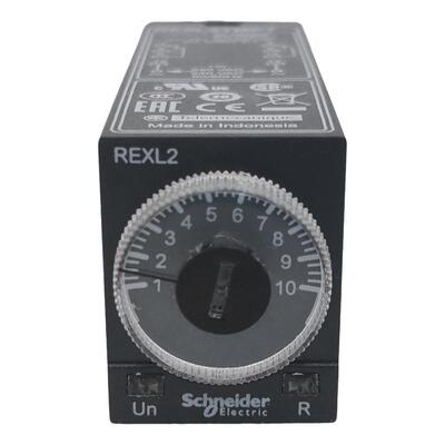 施耐德 REXL2TMP7时间继电器 AC230V 通电延时 REXL2TMBD DC24V