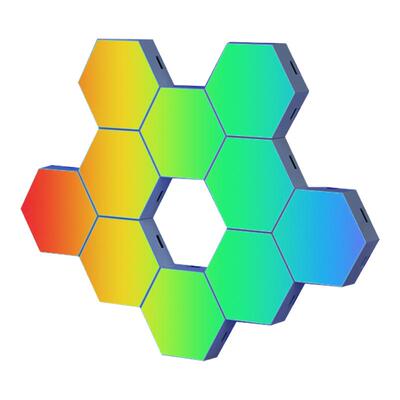 rgb量子灯蜂窝灯奇光板电竞氛围