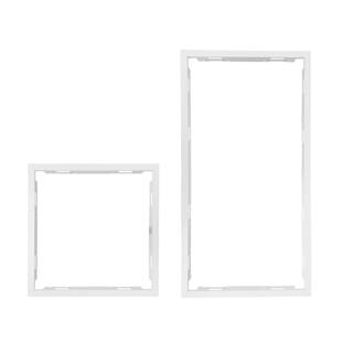 雷士照明集成吊顶浴霸平板灯转换框石膏板安装铝合金转接边框配件