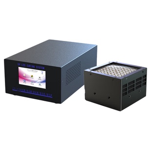 纽高UVLED面光源固化灯迷你紫外线UV固化机电子零件胶水粘接LED光