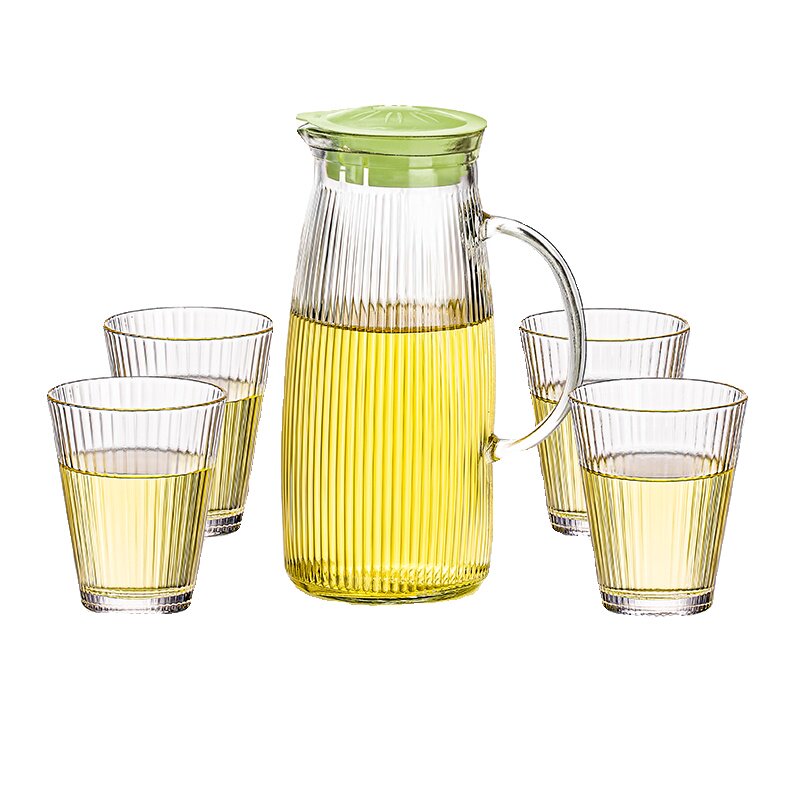 乐唯诗冷水壶家用一人壶杯玻璃水壶凉水壶大容量凉水杯办公室茶壶