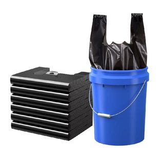 靓涤大号垃圾袋手提家用黑色加厚厨余酒店物业68*80cm特厚4丝