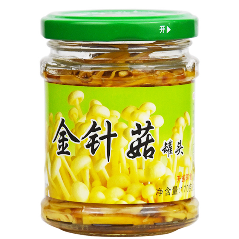 百家味金针菇开盖即食下饭菜