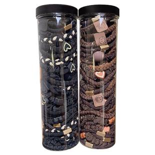 棕黑色头绳2025新款高端发圈橡皮筋女扎头发绳皮套成人高弹力耐用