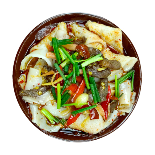 利川豆皮恩施特产利川宽豆皮农家手工细豆皮绿豆皮烙大米1斤真空