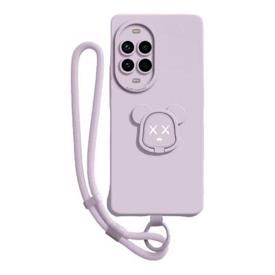 暴力熊支架适用华为nova14ultra手机壳新款13pro保护套12活力版带腕带手绳11se/10全包防摔斜挎长9硅胶软外女