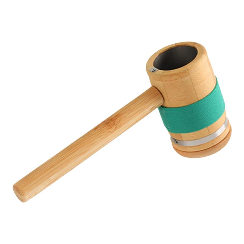艾我康竹制控烟圈悬灸罐手持明火悬灸艾灸罐家用艾灸盒艾条控烟筒