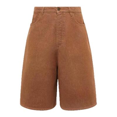 JW ANDERSON  春夏新款男士牛仔宽松五分短裤银泰百货精品 301574