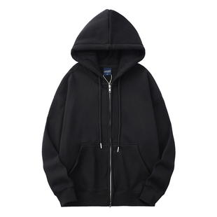 美式重磅420G加绒!秋冬男士外贸厚实保暖连帽百搭休闲卫衣外套潮