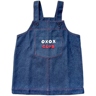 3件5折Little家现货立陶宛OXOX CLUB FW24秋冬儿童卫衣背带裙卫裤