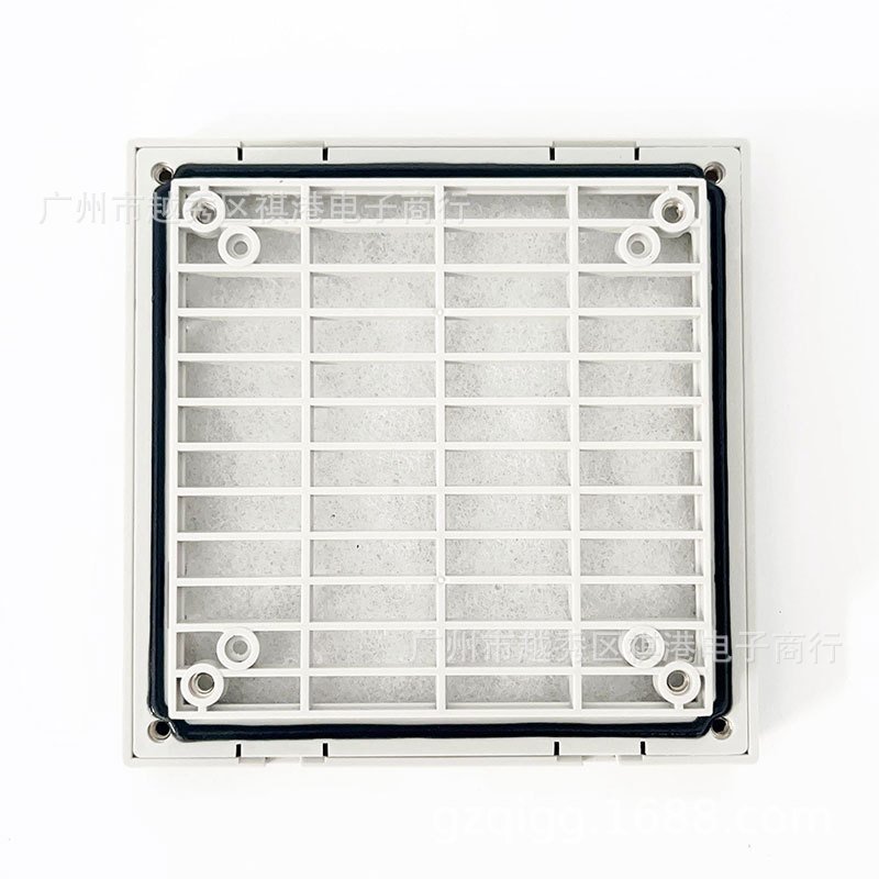 ZL-803通风过滤网组12CM风机网罩机柜机箱散热风扇百叶窗带密封圈
