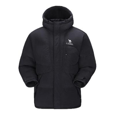 骆驼户外羽绒服冬季新款女款男款防刮耐磨连帽加厚保暖面包服