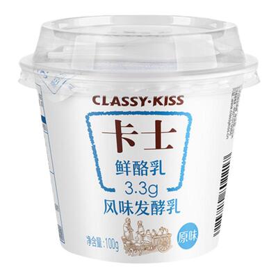 卡士3.3g风味发酵乳低温酸奶