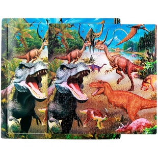 大号300片500实木质儿童拼图板成人卡通益智积木制男女孩减压玩具