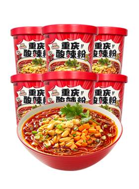 遇见小面重庆酸辣粉6桶