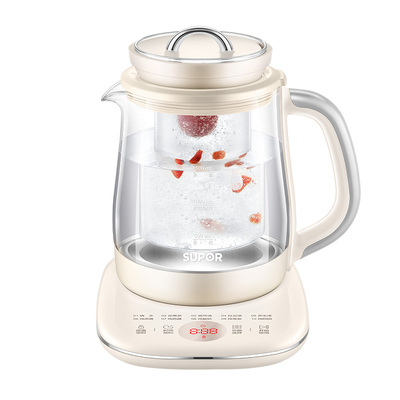 苏泊尔养生壶家用隔水炖多功能1.5L大容量智能温控长效保温煮茶壶