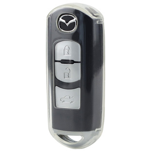 马自达3钥匙套阿特兹马六6cx5cx4cx30昂克赛拉适用于透明钥匙壳