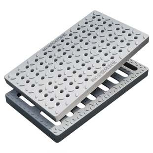 玻璃钢重型过车排水沟盖板地下车库下水道地沟沟盖板水沟格栅篦子