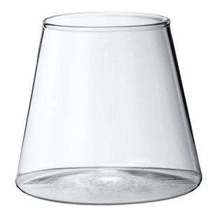 日式富士山玻璃杯威士忌杯啤酒杯水晶果汁杯子家用耐热甜品咖啡杯