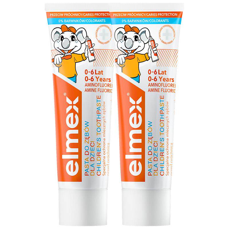 elmex艾美适儿童防蛀含氟牙膏