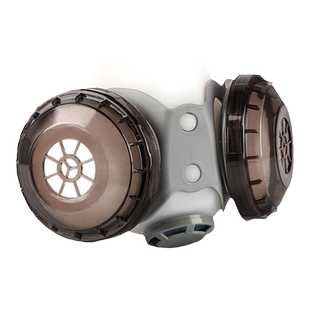 硅胶面罩防尘口罩防工业粉尘开槽打磨开采煤矿搬运水泥喷漆电焊用