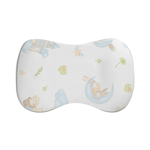 婧麒太空分区枕套30*50儿童枕头套1-3-6-8岁婴儿枕宝宝四季通用