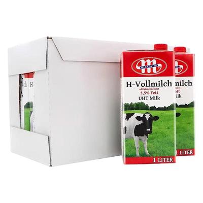 Milk波兰原装进口烘焙全脂纯牛奶