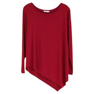 现代舞练功服女莫代尔长袖上衣大码宽松舞蹈服瑜伽服广场舞跳舞衣