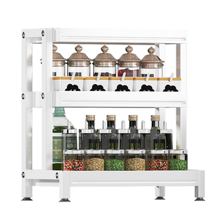 厨房调料架佐料调味料置物架台面架子刀架用品调料瓶调味品收纳架