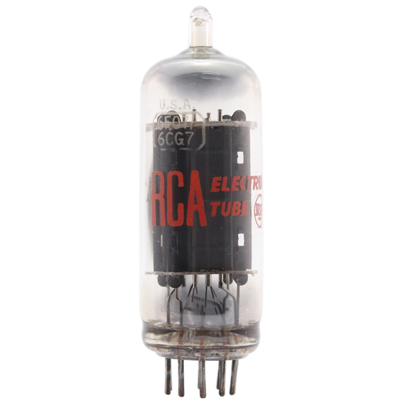 RCA6CG7/6FQ7长坑灰屏电子管
