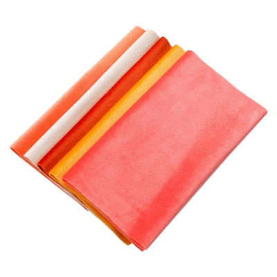 治愈系黄橙色天鹅绒婚庆布幔