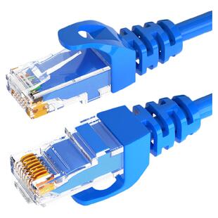 工程网络跳线超五类百兆 六类千兆非屏蔽 超六类八类屏蔽网线家用