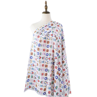 宝宝棉绸布料新款卡通人造棉绵绸面料夏季做睡衣连衣裙裤子布头