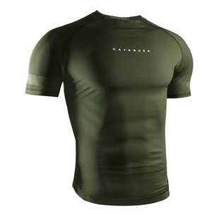 HAYABUSA 隼Core酷锐新款紧身短袖健身服MMA格斗训练柔术防磨衣