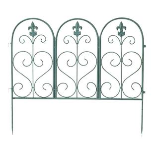 欧式铁艺蝴蝶小栅栏小院围栏插地户外庭院别墅花园隔断篱笆护栏