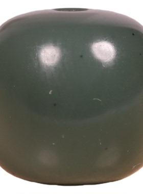 8mm和田玉籽料通孔圆珠手串配珠