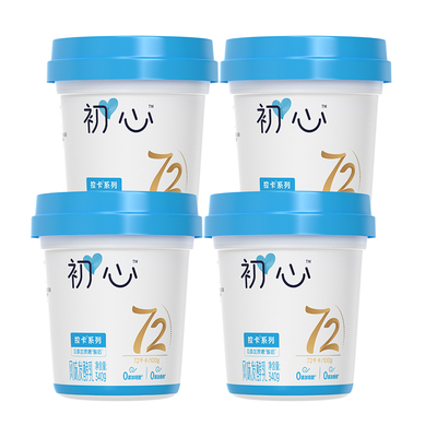 新希望初心原味酸乳340g*4杯