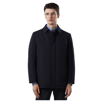 男商务休闲可脱卸鹅绒内胆羽绒服