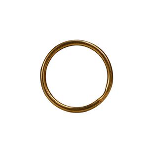 黄铜钥匙圈加厚圆圈汽车钥匙环饰品挂件金属纯铜钥匙扣收纳器铜圈