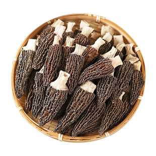 忽山人家羊肚菌儿童菌菇云南干货特级正品 【头茬新货 煲汤佳品】