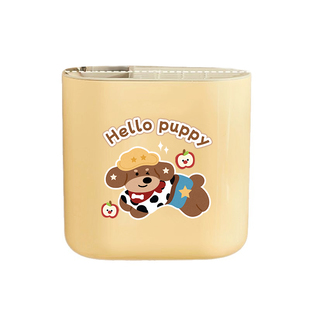 可爱小库kt厨房刀架置物架新款壁挂式多功能台面刀具收纳架筷笼架