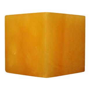 天然米黄玉四方体正方块黄玉石金砖摆件手工印章篆刻家居招财玉玺