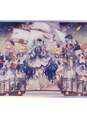 moeyu初音未来潮汐之歌系列亚克力色纸miku动漫次元周边纪念摆件