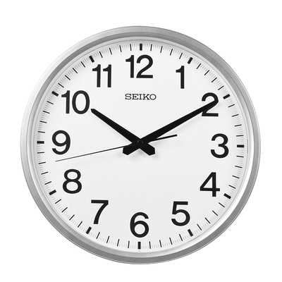 SEIKO日本精工12英寸银色挂钟