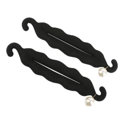 丸子头神器盘头发夹蓬松发饰懒人